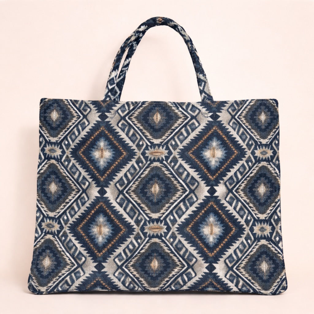 Boho Print Tote Bag