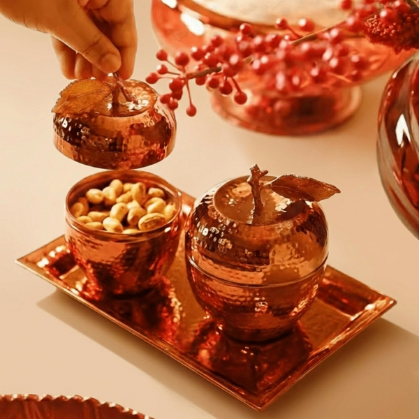Copperleaf Serve Set