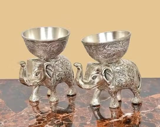 Heritage Elephant Bowl Duo