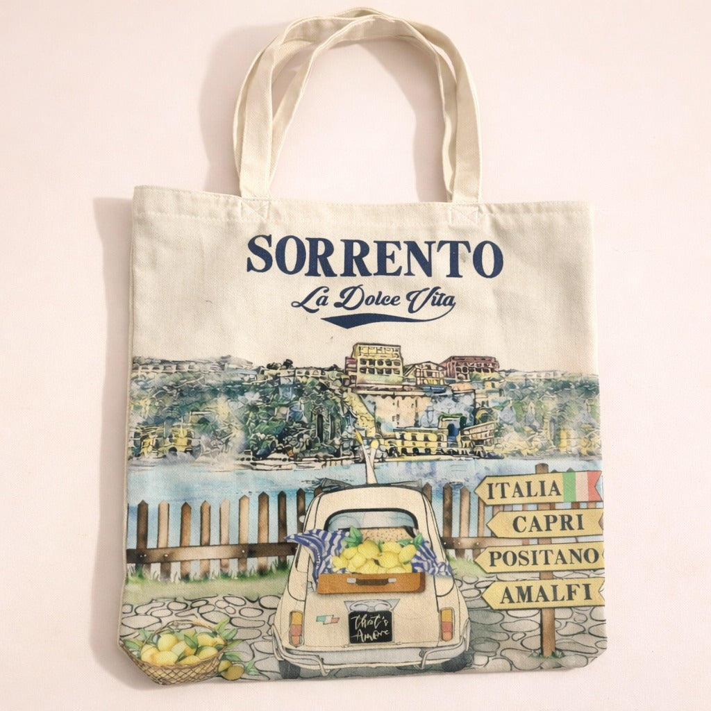 Italian Car Trip Tote