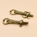 Royal Heritage Brass Keychain