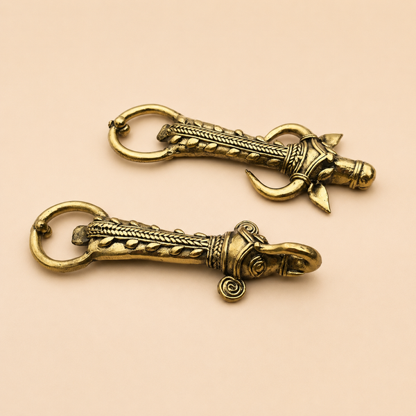 Royal Heritage Brass Keychain