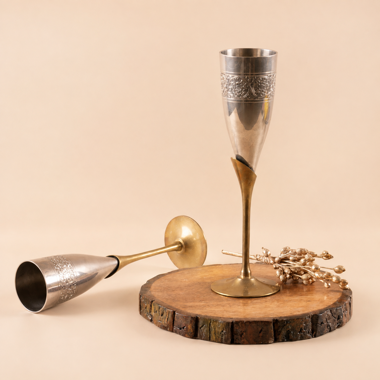 Royal Toast Flute Set