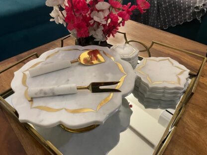 Luxe Marble Serve ware