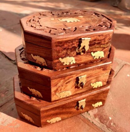 Golden Inlay Trunk Set